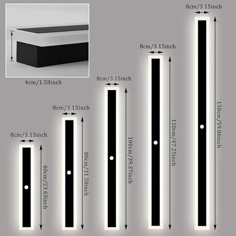 High Tech Outdoor Waterproof LED Wall Lamp