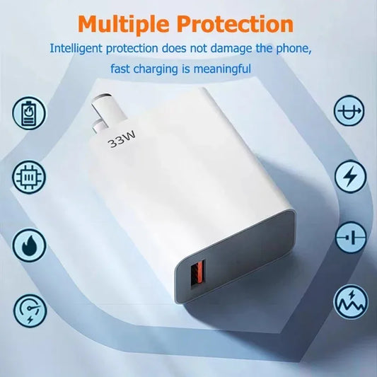 Chargeur USB 33W adaptateur secteur compact - Novaget