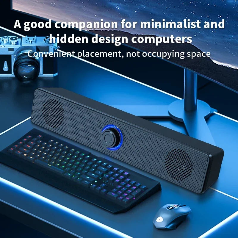 Barre de son Bluetooth PC haut-parleur bureau - Novaget