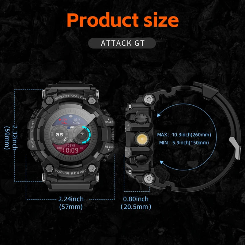 Montre connectée outdoor appels Bluetooth - Novaget