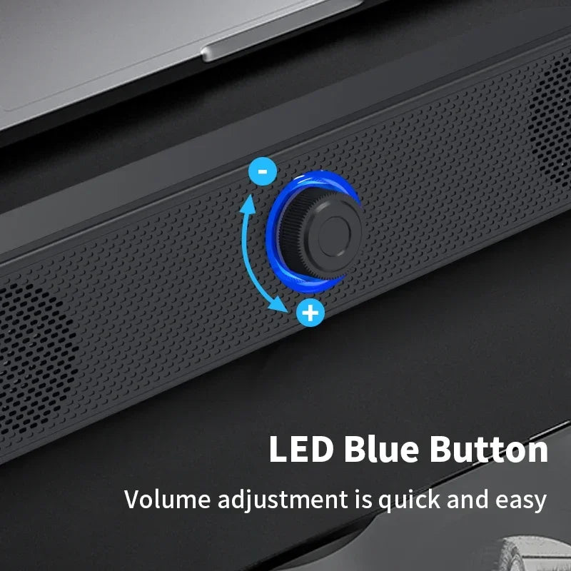 Barre de son Bluetooth PC haut-parleur bureau - Novaget