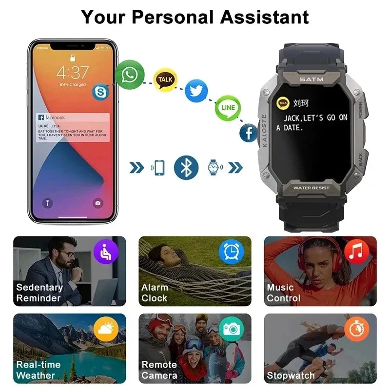 Montre connectée outdoor IP68 sport - Novaget