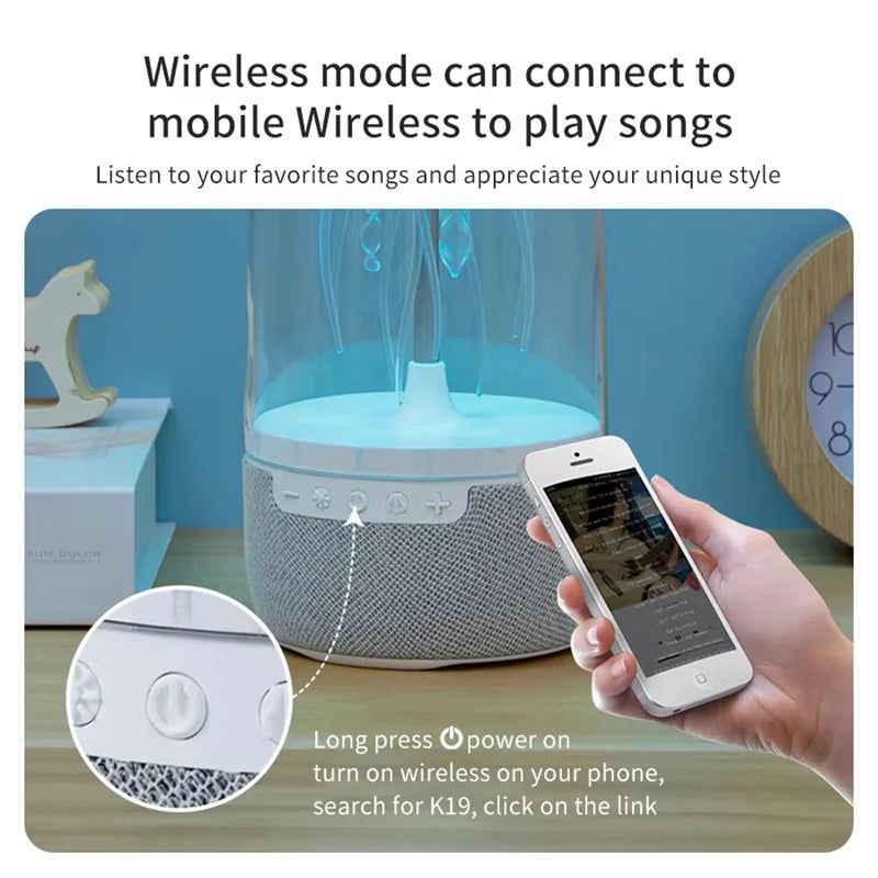 Lampe méduse Bluetooth colorée portable - Novaget