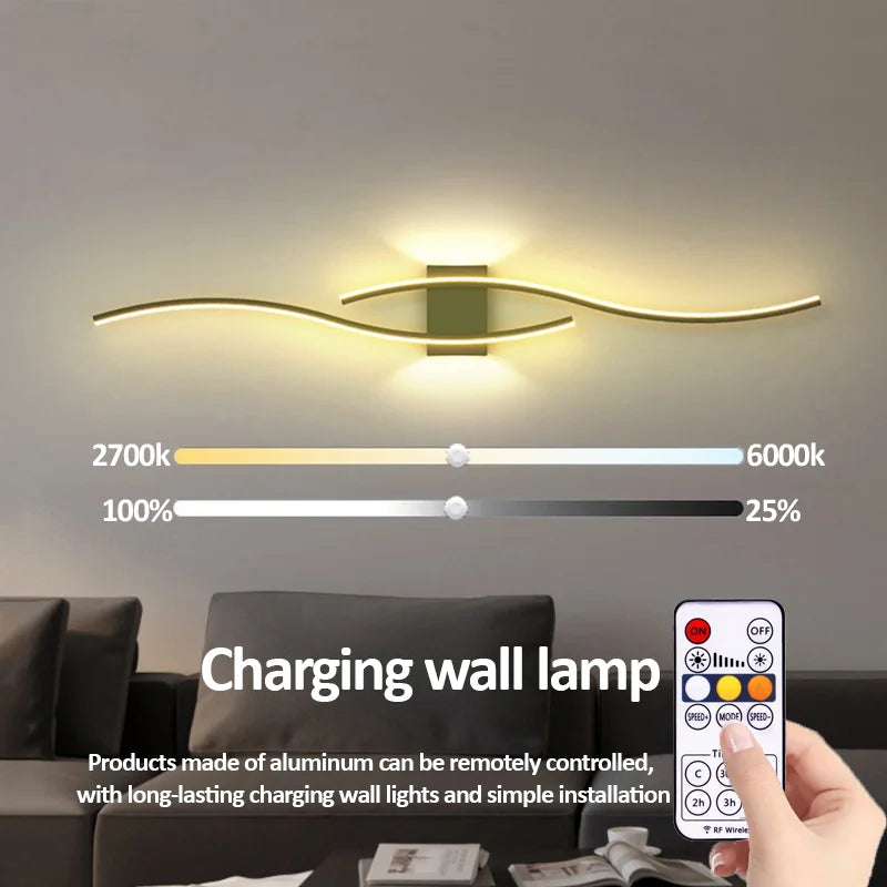 Applique LED rechargeable pour intérieur - Novaget