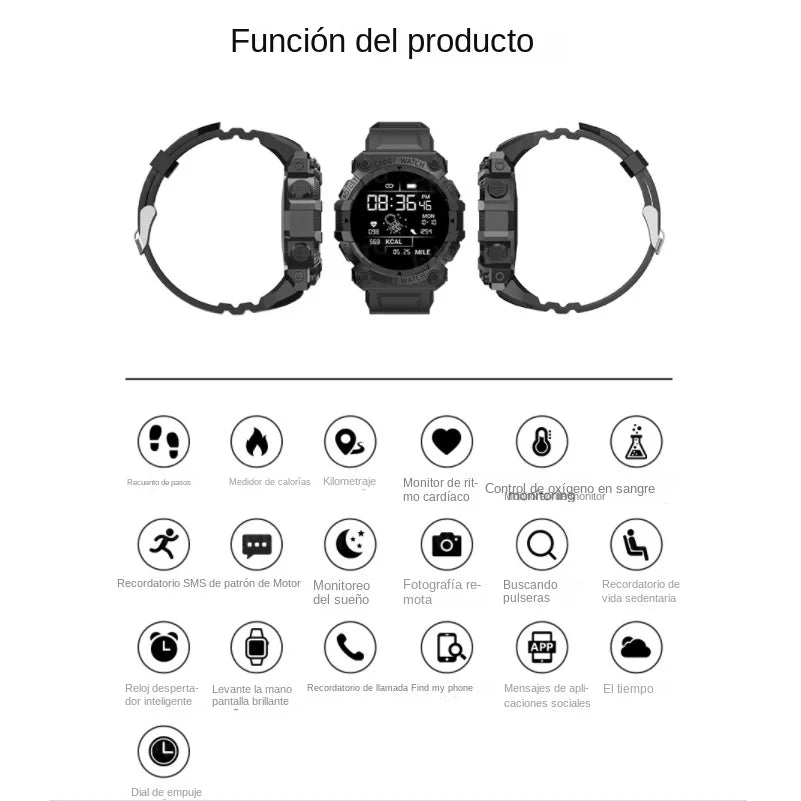 Montre connectée sport notifications activité - Novaget