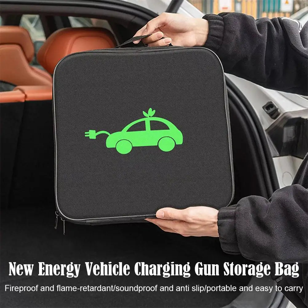 Sacoche de rangement pour câble de recharge véhicule électrique - Novaget