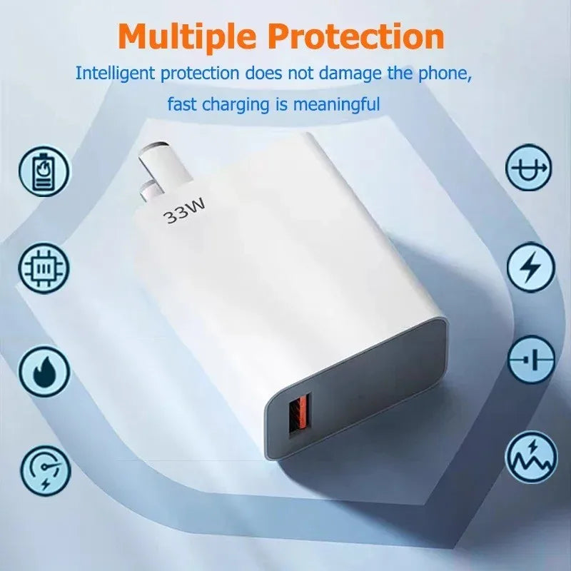 Chargeur USB 33W adaptateur secteur compact - Novaget
