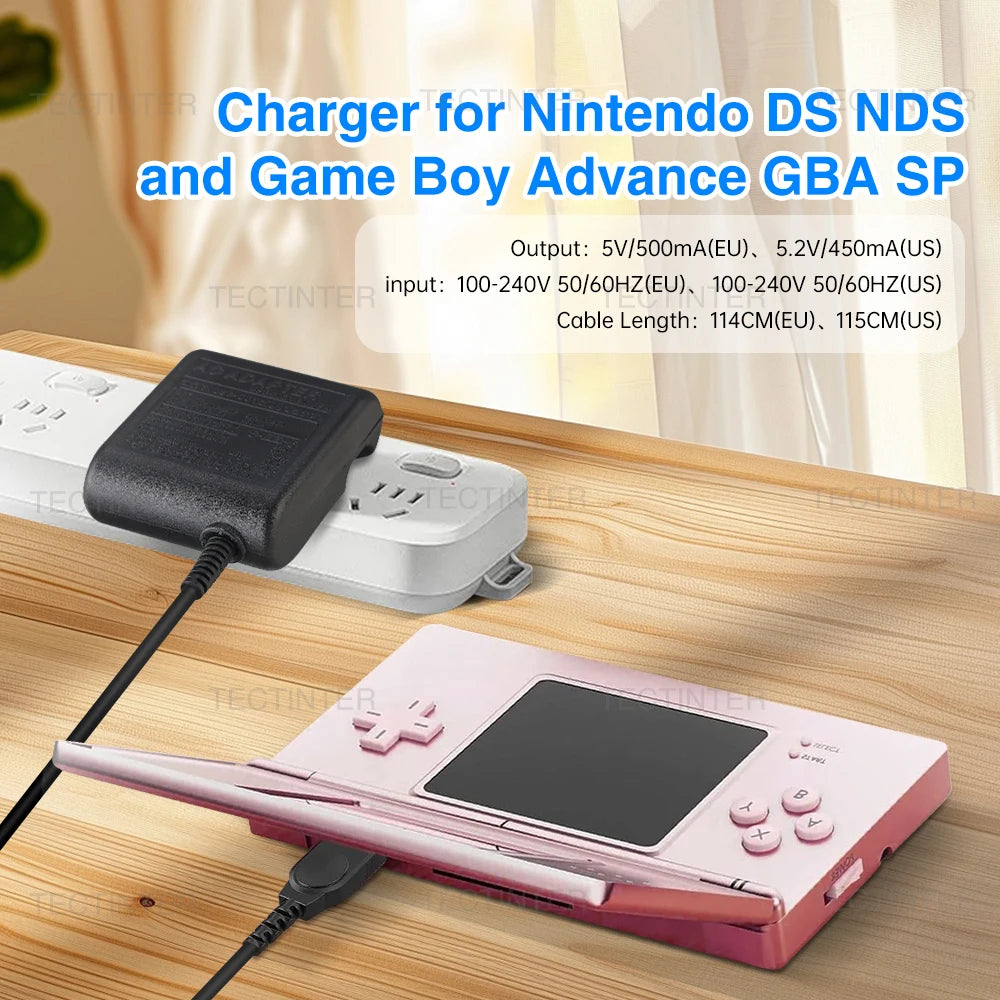 Chargeur secteur Nintendo DS et Game Boy Advance - Novaget