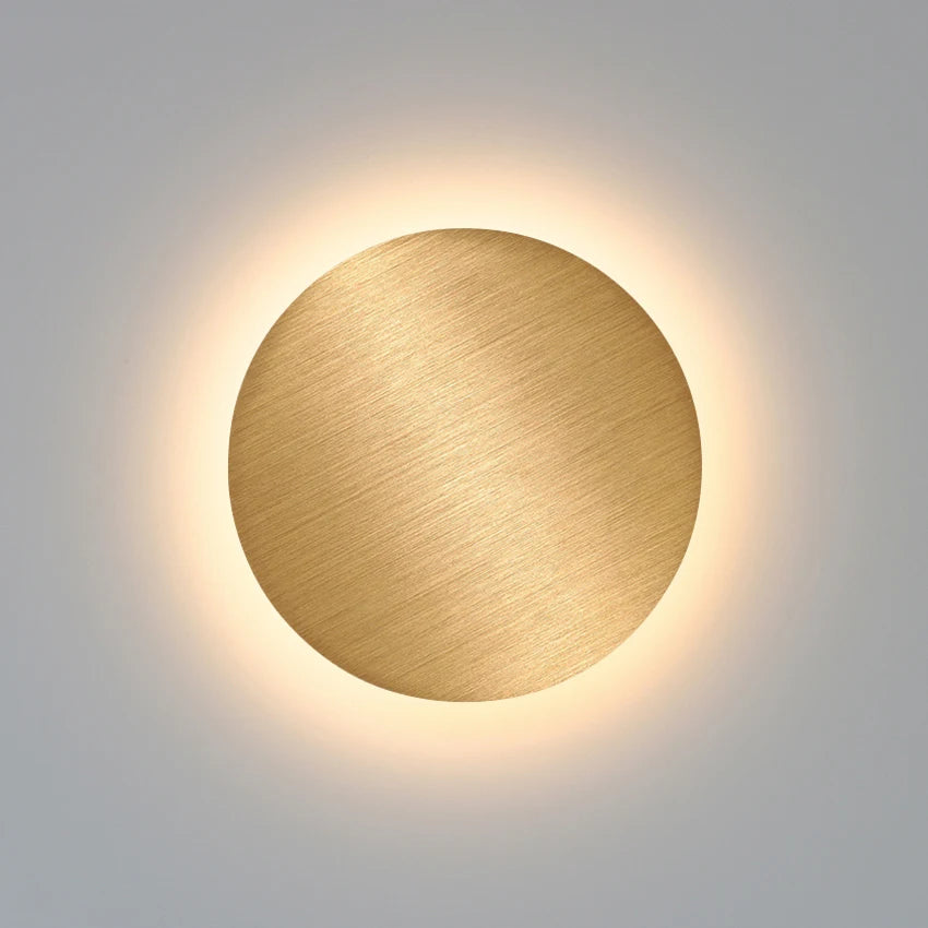 Applique murale LED dorée pour intérieur - Novaget