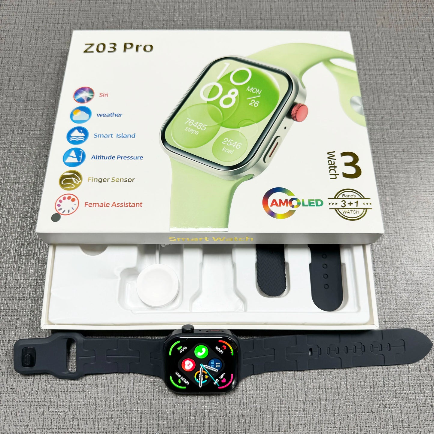 Bracelet connecté fréquence cardiaque et sommeil - Novaget