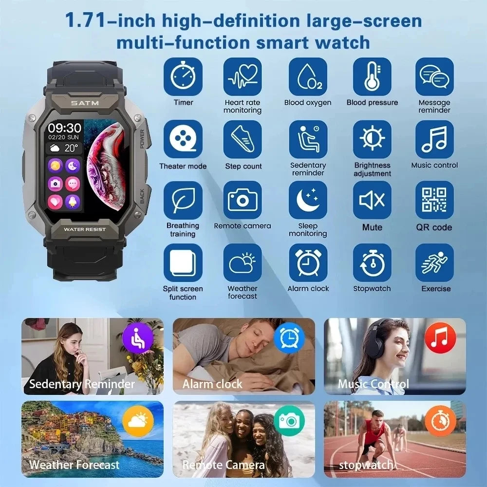 Montre connectée outdoor IP68 sport - Novaget