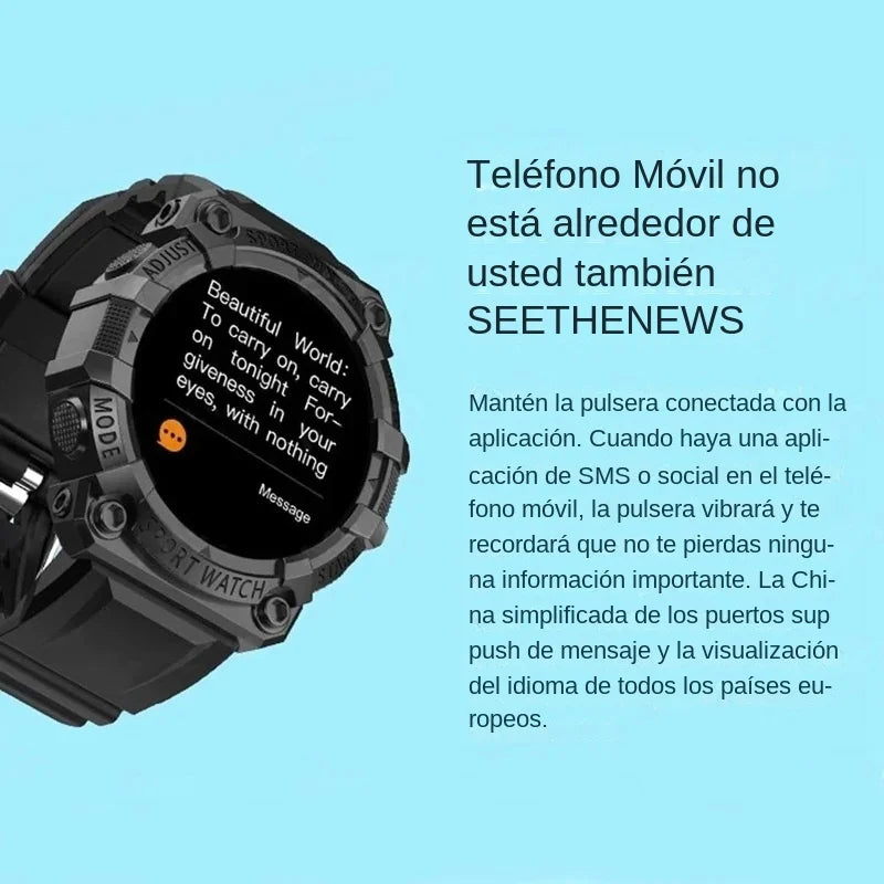 Montre connectée sport notifications activité - Novaget