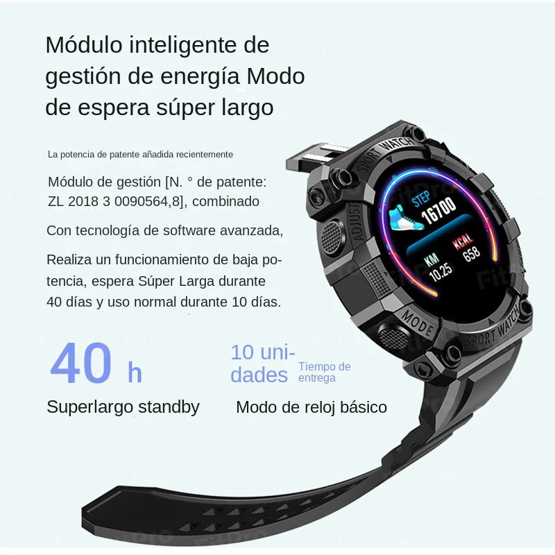 Montre connectée sport notifications activité - Novaget