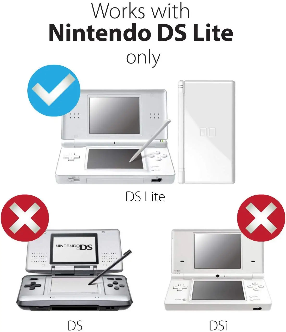Kit chargeur Nintendo DS Lite avec stylet - Novaget