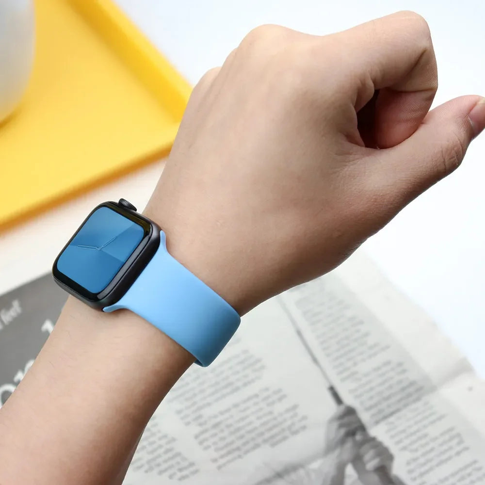 Bracelet silicone compatible Apple Watch - Novaget